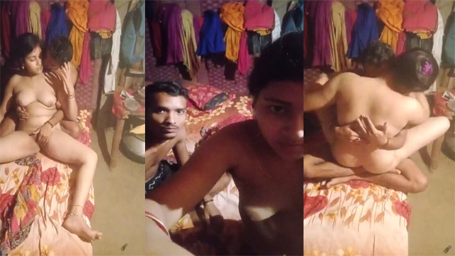 Beautiful village bhabhi having with husband