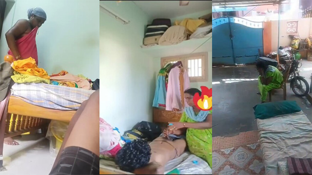 Son Manipulated Aunty – to oil massage dick – Full tamil audio