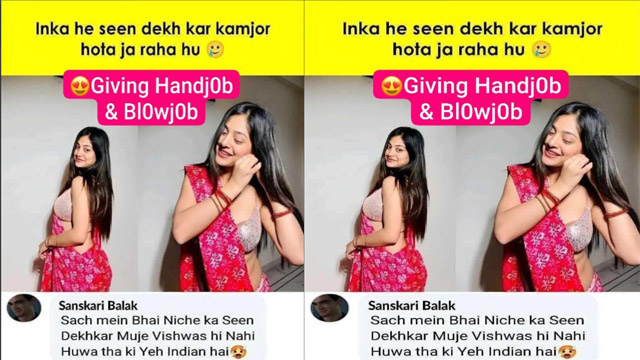 Beautiful Instagram Influencer Viral Video – Giving Amazing Handjob & Blowjo Mms Video