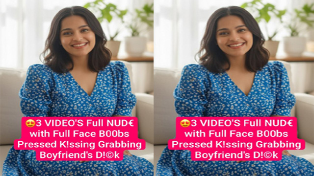 Latest Most Exclusive Viral Boobs Pressed – Kissing Grabbing Boyfriend’s Dick Video