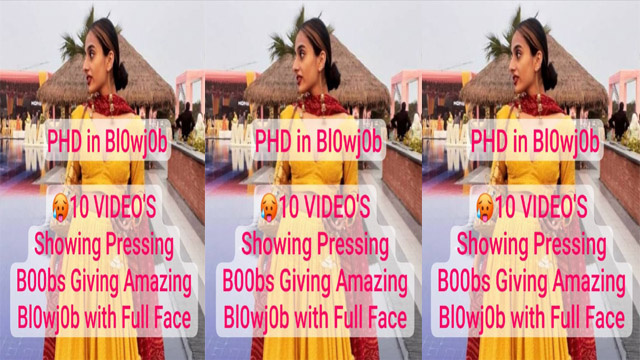 Desi GF PHD in Blowjob Boobs – Giving Amazing Blowjob Video