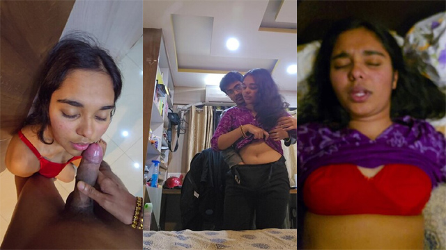 Horny Girl Giving Blowjob – Fucking With Boyfriend Leaks