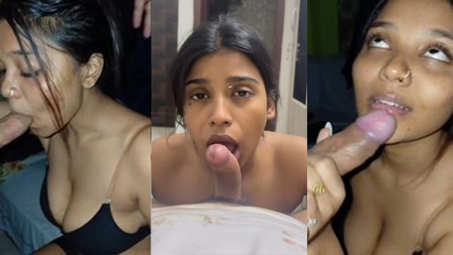 Horny Desi Maal Sucks Dick Facial Cumshot