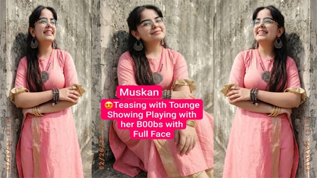 Muskan Miss Charming Exclusive Teasing Hot Viral