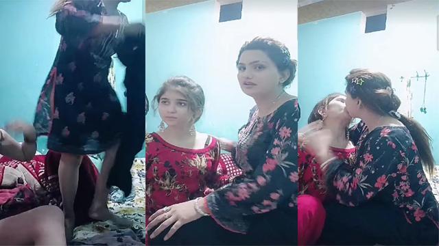 Horny Mom & Teen Sister Lesbian Porn – Indian Lesbian